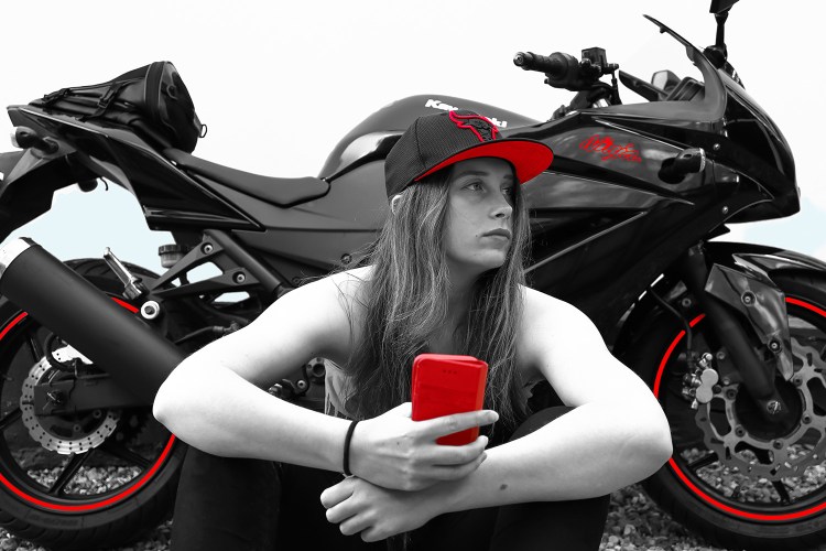 chaflossi motorbike design バイクのアート