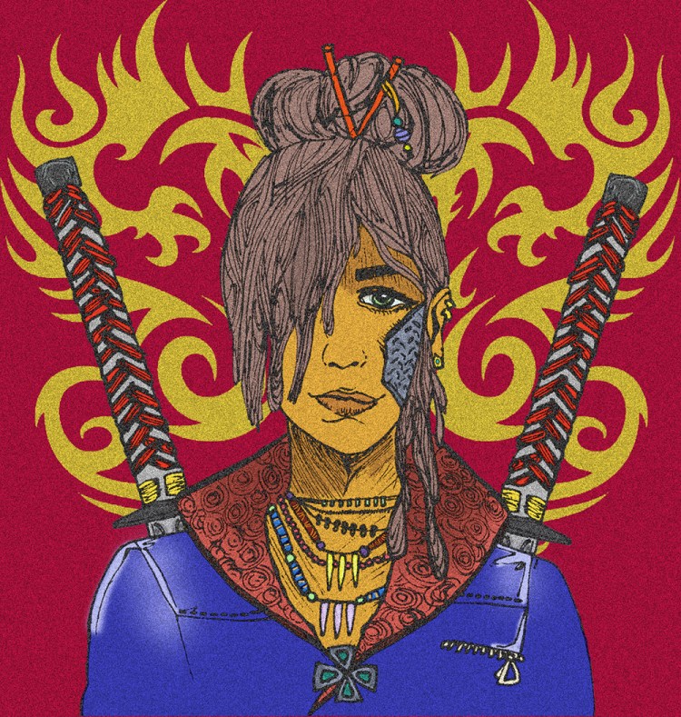 chaflossi character design キャラクターデザイン